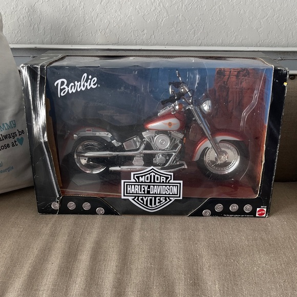 Harley-Davidson Other - VTG 1999 Barbie Harley-Davidson Motorcycle in Red and Silver NIB*